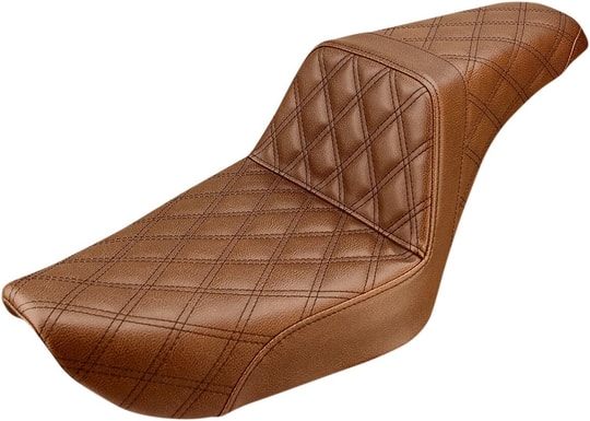 SADDLEMEN SEAT STEP UP LS BRWN DYNA KOD:08030606