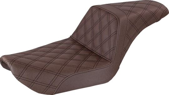 SADDLEMEN SEAT STEP UP LS BRWN DYNA KOD:08030606