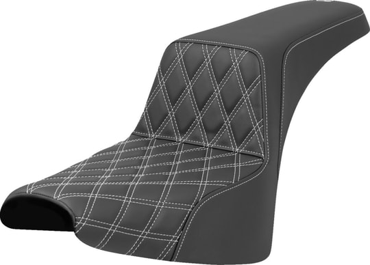 SADDLEMEN SEAT STEP UP LS WHITE STITCH KOD:08021654