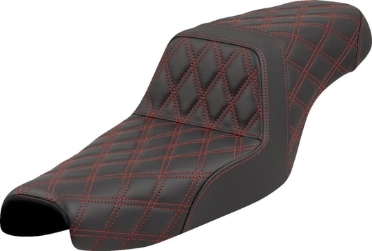 SADDLEMEN SEAT STEP UP LS XL RED STITCH KOD:08040823