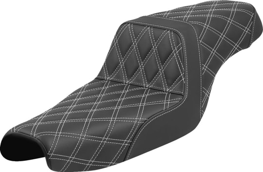 SADDLEMEN SEAT STEP UP LS XL WHITE STITC KOD:08040824