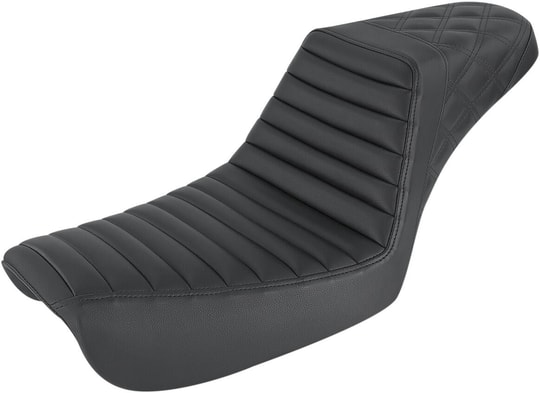SADDLEMEN SEAT STEPUP BLK FXD 04-05 KOD:0803-0656