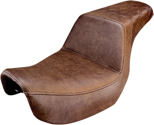 SADDLEMEN SEAT STEPUP BRN RR LS DYN KOD:0803-0569
