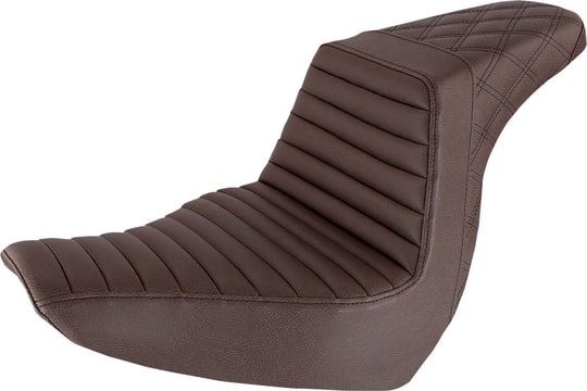 SADDLEMEN SEAT STEPUP TR & LS BRWN KOD:0802-1374