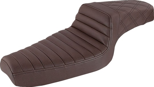 SADDLEMEN SEAT STEPUP TR & LS BRWN KOD:0804-0756