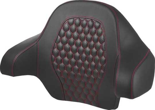 SADDLEMEN TOUR PACK BACKREST PAD HC RED KOD:0822-0593