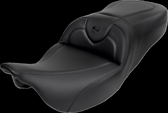 SADDLEMEN SEAT ROADSOFA CF W/BR BLACK ST KOD:0801-1617