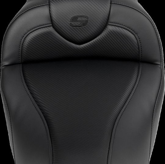 SADDLEMEN SEAT ROADSOFA CF W/BR BLACK ST KOD:0801-1617