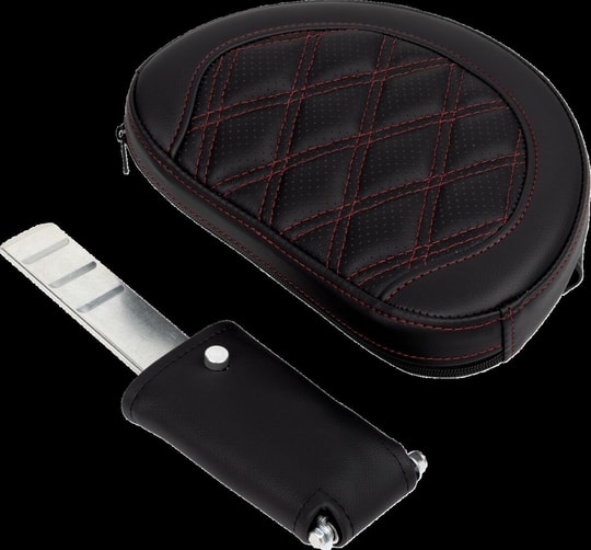 SADDLEMEN SEAT ROADSOFA LS W/BR BURGUNDY KOD:0801-1606