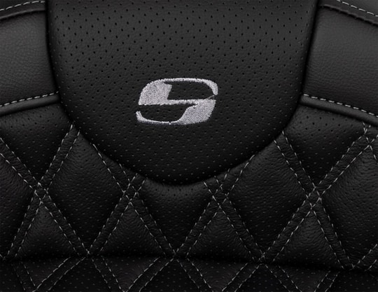 SADDLEMEN SEAT ROADSOFA LS W/BR GREY STI KOD:08011607