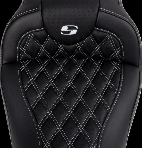 SADDLEMEN SEAT ROADSOFA LS W/BR WHITE ST KOD:0801-1611