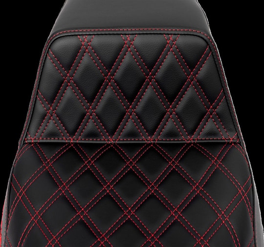 SADDLEMEN SEAT STEP UP FRONT LS RED STIT KOD:0801-1574