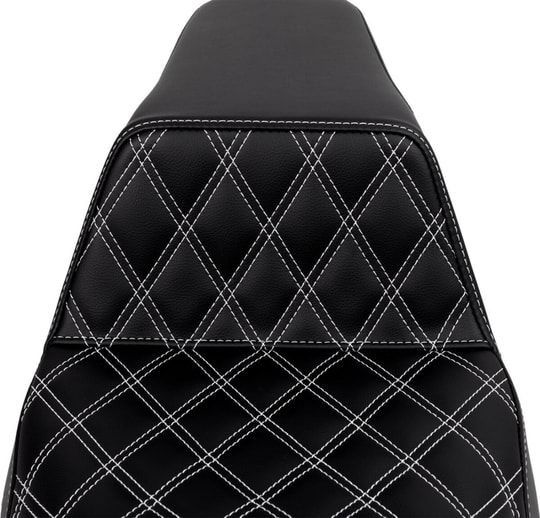 SADDLEMEN SEAT STEP UP FRONT LS WHITE ST KOD:0801-1575