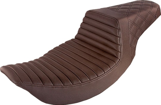 SADDLEMEN SEAT STEP UP TR & LS BRWN KOD:0801-1249