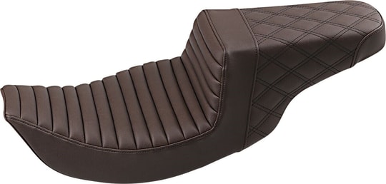 SADDLEMEN SEAT STEP UP TR & LS BRWN KOD:0801-1249