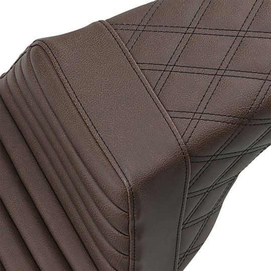 SADDLEMEN SEAT STEP UP TR & LS BRWN KOD:0801-1249