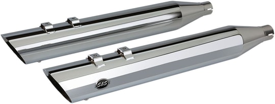 S&S MUFFLER  -SUSTURUCU S  -SUSTURUCULAR - SLASH CUT - FLT 95- KOD: 18011209