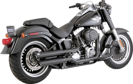 VANCE & HINES SUSTURUCU  MUFFLER  3 TWIN SLASH BLACK FA KOD: 18011783