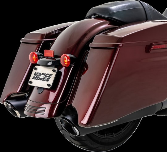 VANCE & HINES SUSTURUCU  MUFFLER  TWIN SLASH ROUND BLAC KOD: 18011803