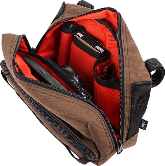 THRASHIN SUPPLY CO. BAG HANDLEBAR TSC PLUS BROWN KOD:35100200