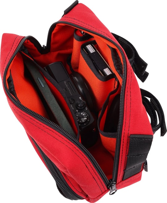 THRASHIN SUPPLY CO. BAG HANDLEBAR TSC RED KOD:35100195