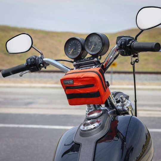THRASHIN SUPPLY CO. BAG HANDLEBAR TSC ORANGE KOD:35100199