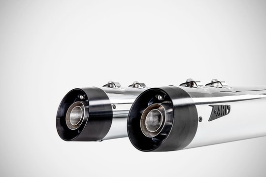 ZARD TOURING SLIP-ONS E5 CHROME 17- EGZOZ KOD: 18011813