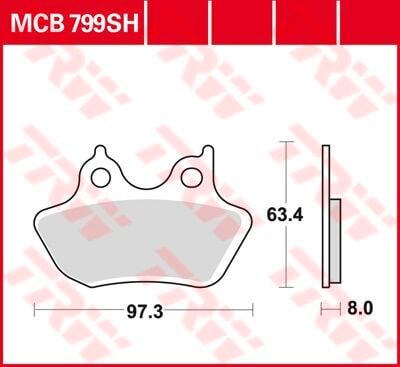 TRW BRAKE PAD - FREN BALATASI TRW 44082-00 KOD:17211194