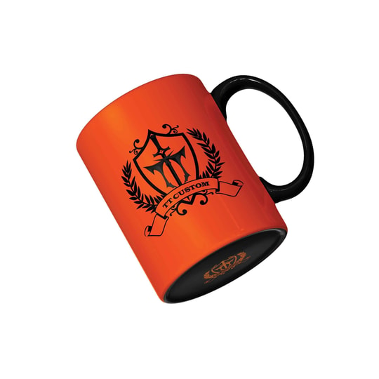 TT Custom Baskılı Turuncu Kupa