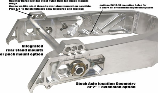 ALLOY ART SWINGARM 84-00 FXR 94-08 FLT M / SWINGARM 84-00 FXR 94-08 FLT M KOD: 1301-0141