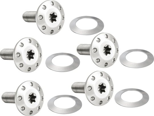 ARLEN NESS BOLT KIT ROTOR FRONT HOLESHOT 5 PACK SPOKE MOUNT, SS KOD: 24011697