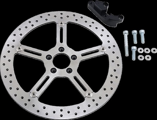 ARLEN NESS BRAKE ROTOR- FREN ROTORU  KIT BIG BRAKE RIGHT FOR DYNA & SOFTAIL KOD: 17102394