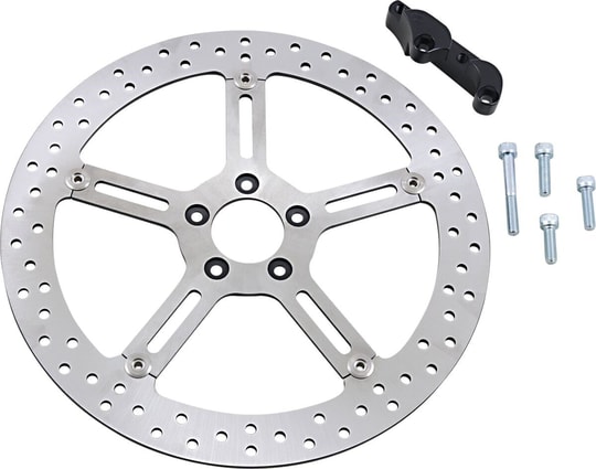 ARLEN NESS BRAKE ROTOR- FREN ROTORU  KIT BIG BRAKE LEFT FOR DYNA & SOFTAIL KOD: 17102392