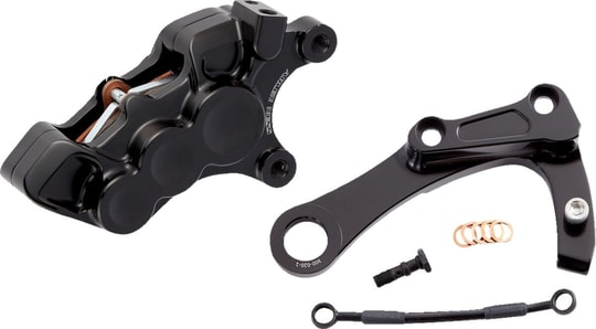 ARLEN NESS CALIPER - FREN KALİPERİ  REAR 6 PIST0N ALL BLACK M8 SOFTAIL KOD: 17010775