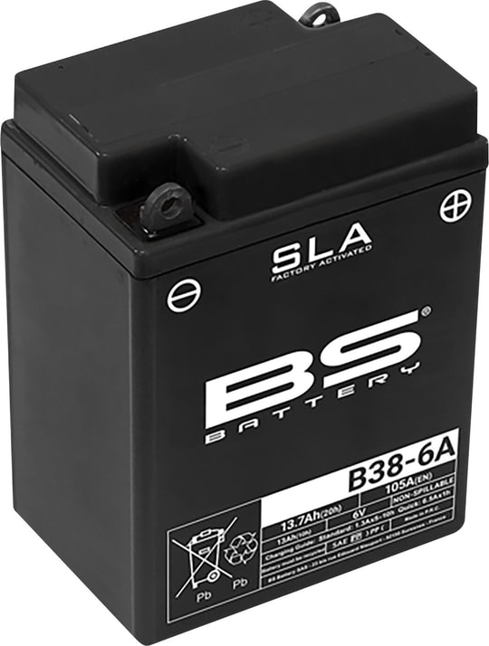 BATTERY - AKÜ BS B38-6A SLA