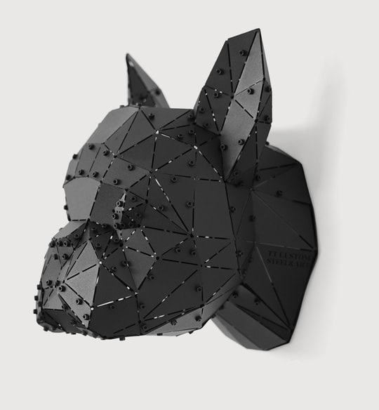 Bulldog Head Siyah