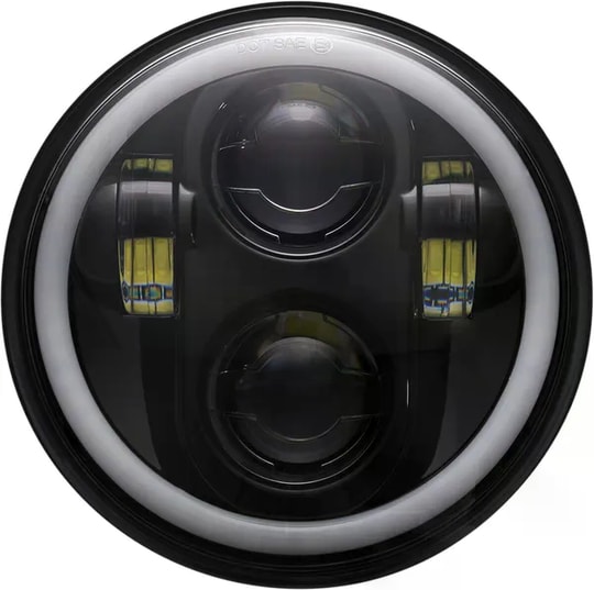CUSTOM DYNAMICS 5.75 LED HEADLAMP WITH HALO -  KOD:20012483