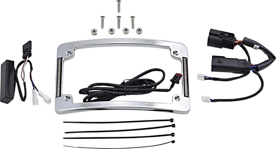 CUSTOM DYNAMICS FRAME LP FLH CHROME KOD:20301486