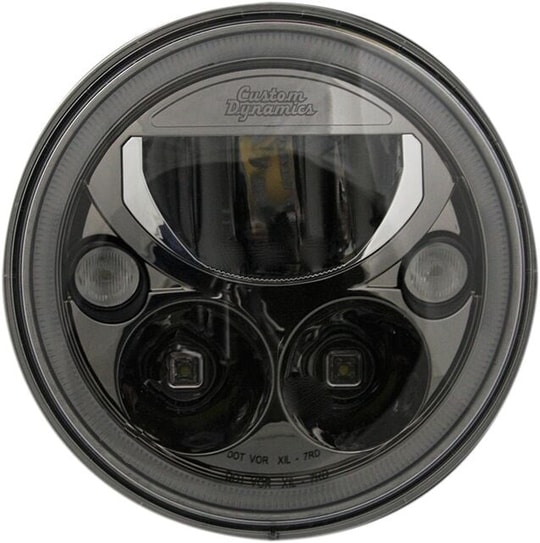 CUSTOM DYNAMICS HEADLIGHT TRUBEAM 7 BLK KOD:20011262