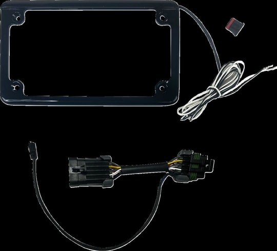 CUSTOM DYNAMICS LICENSE PLATE FRAME SXS RZR PR KOD:20302390