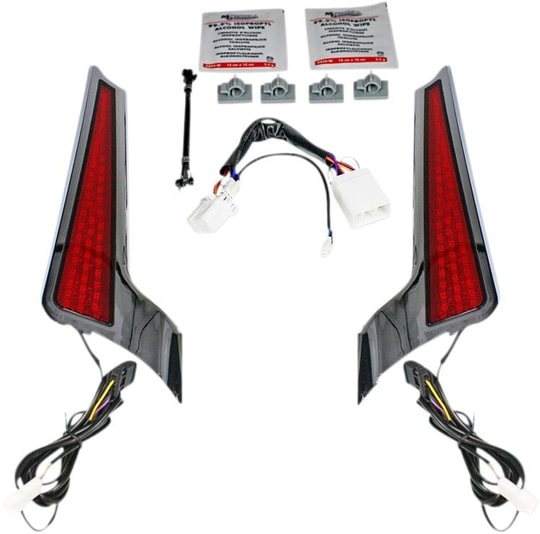 CUSTOM DYNAMICS LIGHT FASCIA 06-09CHR/RED KOD:20402522