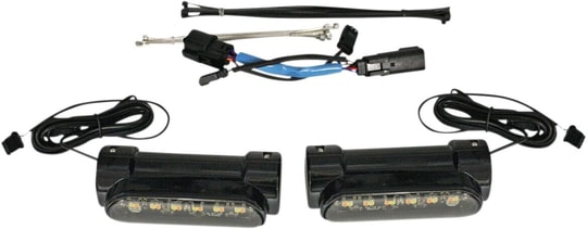 CUSTOM DYNAMICS LIGHT GUARD 10-13FLHX BLK KOD:20402531