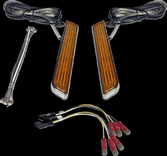 CUSTOM DYNAMICS LIGHT LED FORK AMB CHR KOD:20402664