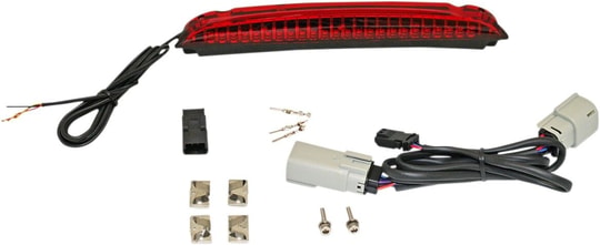 CUSTOM DYNAMICS LIGHT LUGGAGE RACK RED KOD:20402309