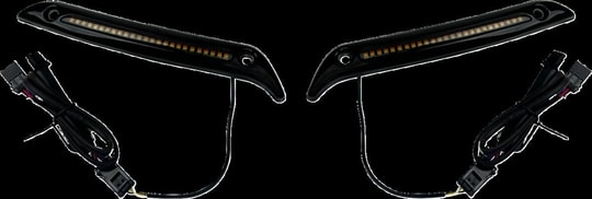 CUSTOM DYNAMICS LIGHT WINDSHIELD TRIM LED GLOS KOD:20403249
