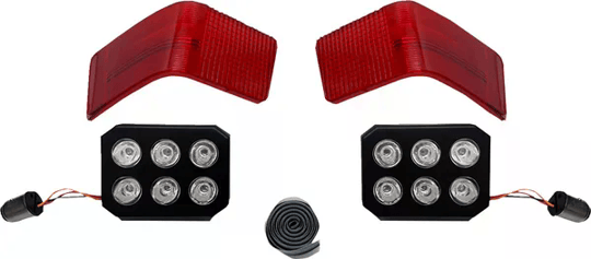 CUSTOM DYNAMICS LIGHTS LED TPAK RED LENS KOD:20101489