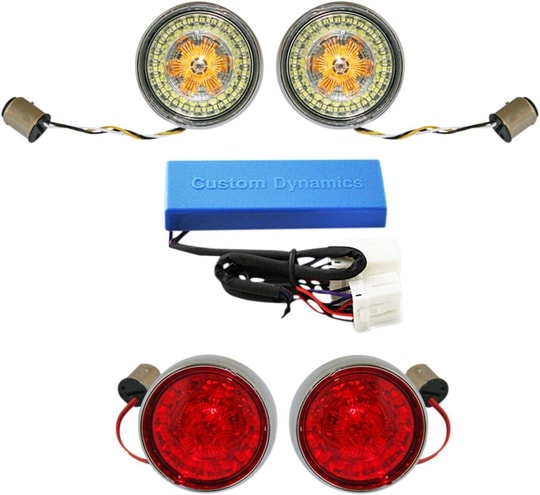 CUSTOM DYNAMICS SIGNAL BLLT 02-11 CHR KIT KOD:20201700