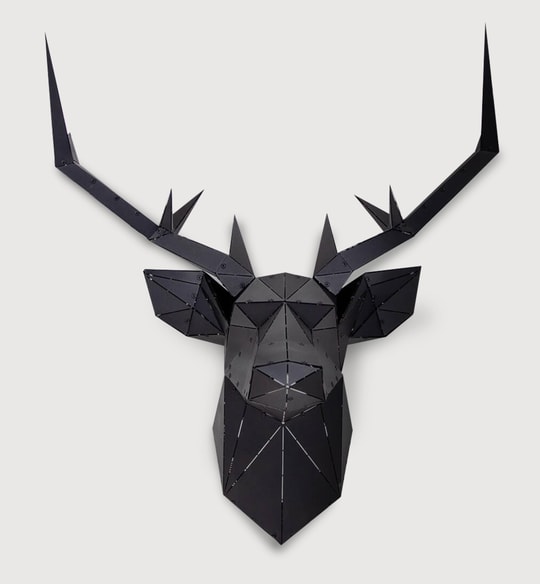 Deer Head Siyah
