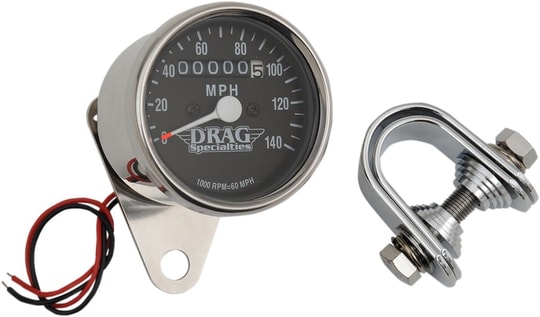 DRAG SPECIALTIES 1:1 BLK FACE MINI SPEEDO KOD: DS244130