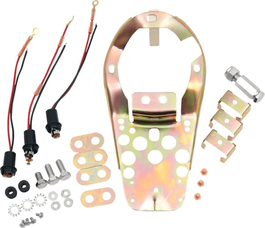 DRAG SPECIALTIES 3-LIGHT DASH BASE 63-67FL KOD: DS373657